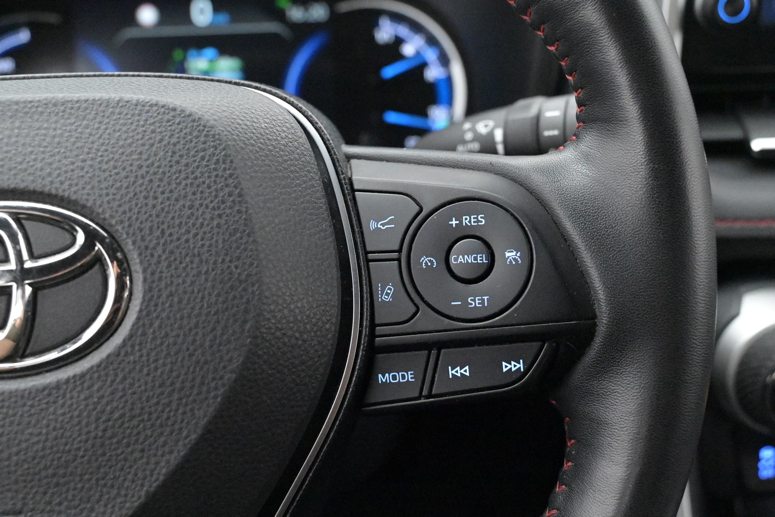 Multifunktionsratt med farthållare