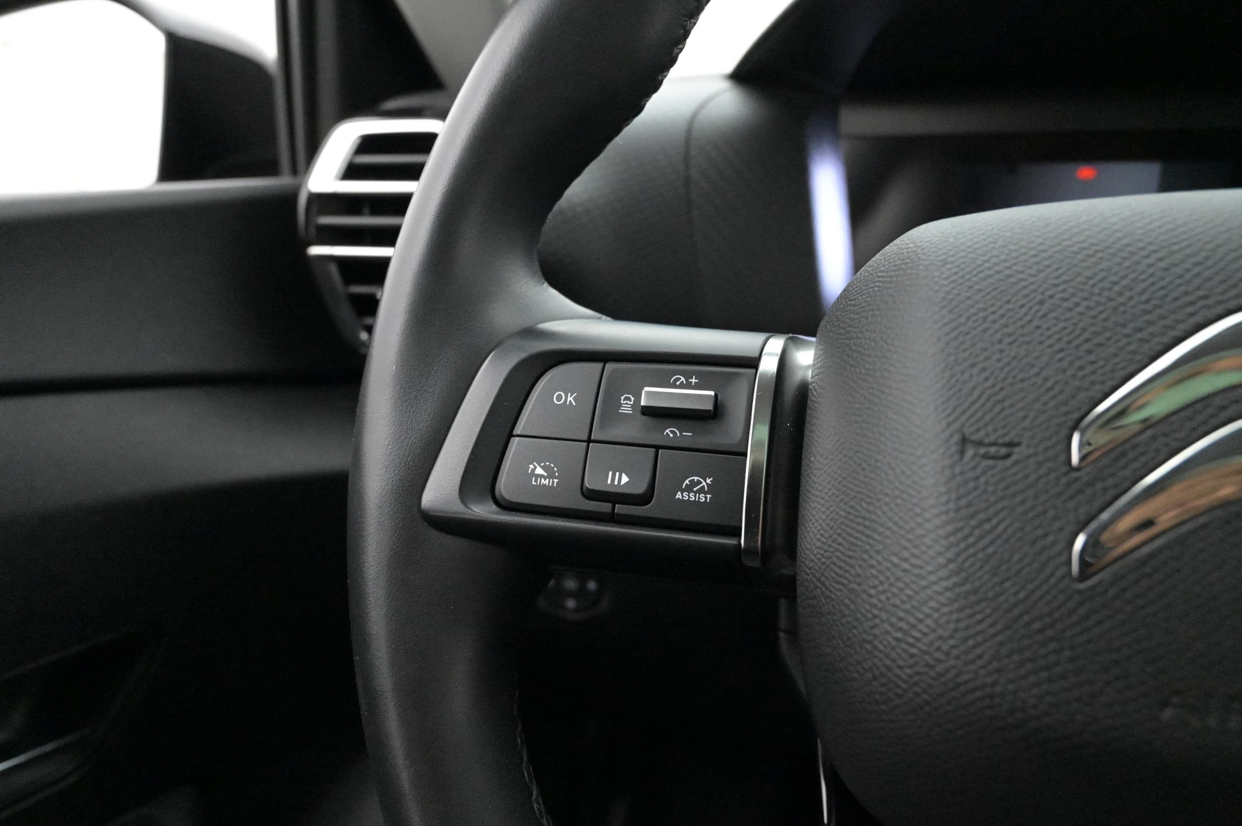 Multifunktionsratt med adaptiv farthållare