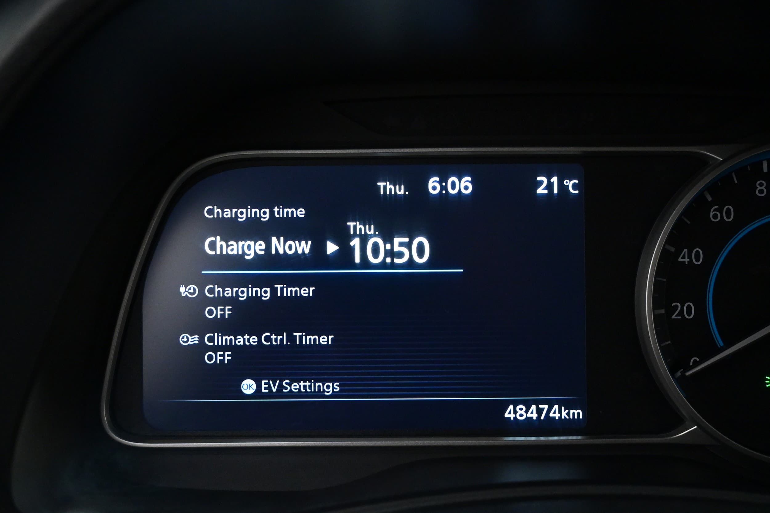 Schemalägg laddning och förkonditionering av kupé