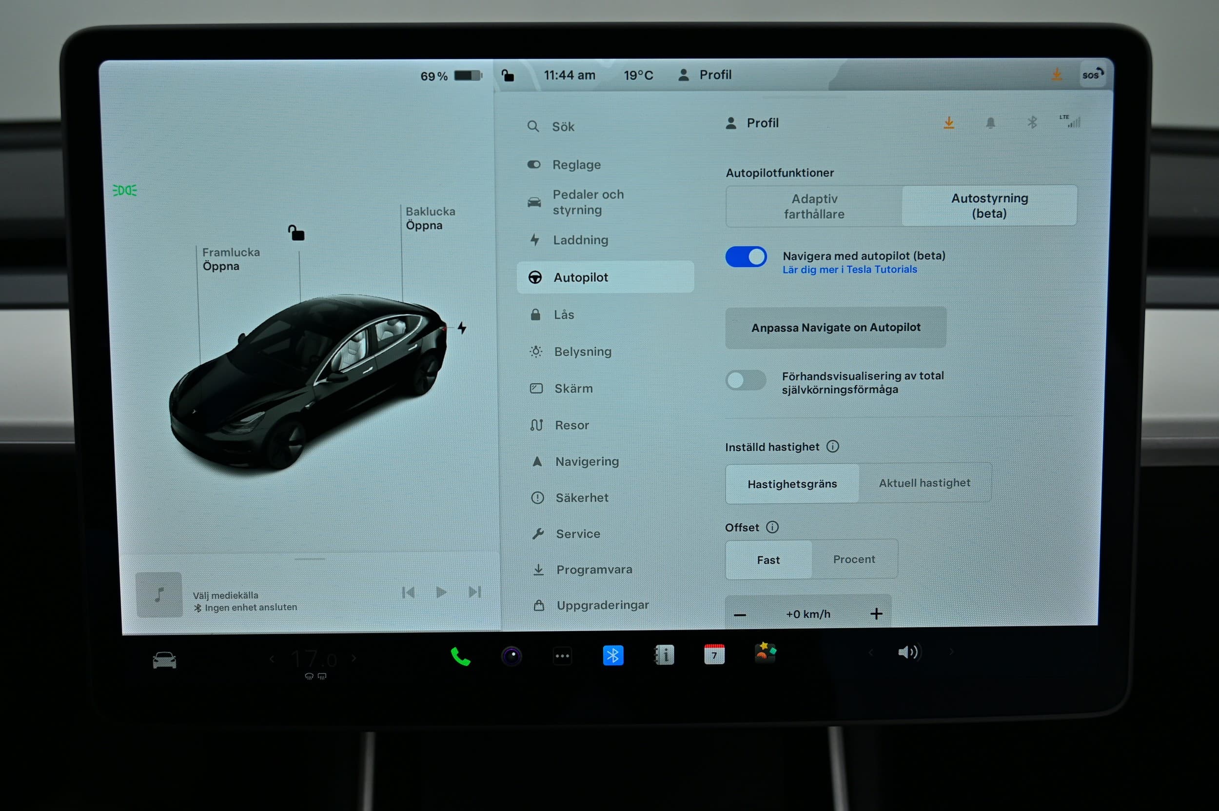 Uppgraderad Autopilot