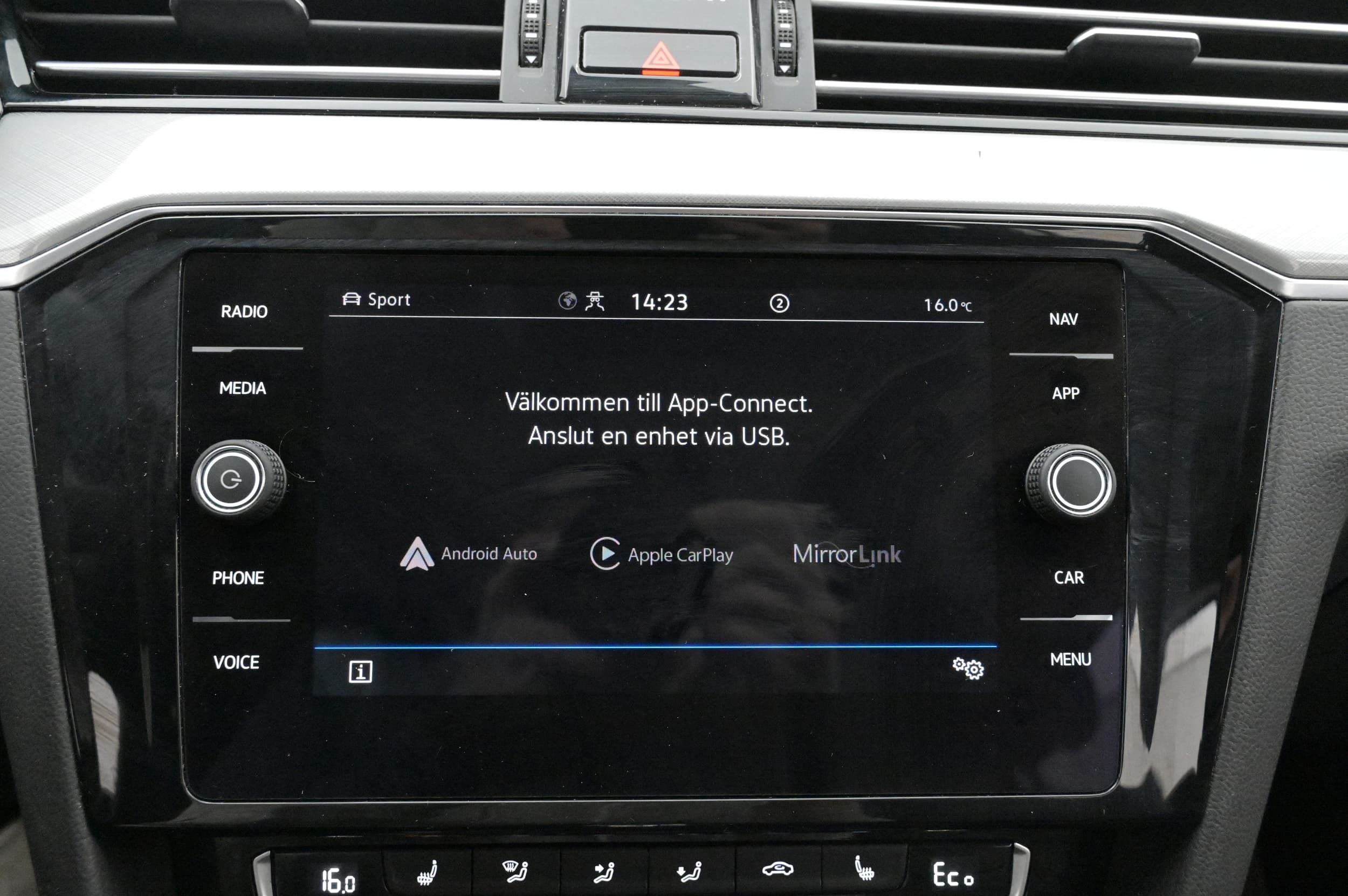 Infotainmentsystem - Apple CarPlay, Android Auto