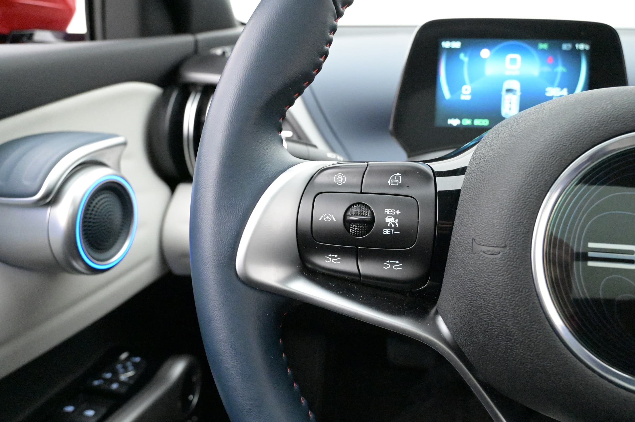 Multifunktionsratt med farthållare