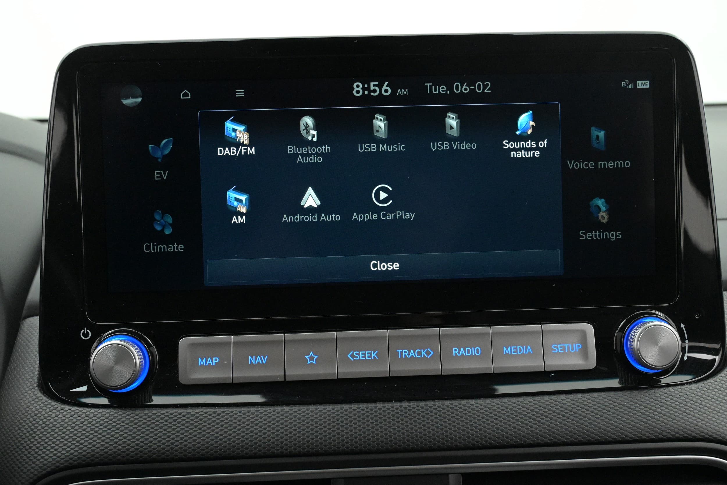 Infotainmentsystem - Apple CarPlay, Android Auto