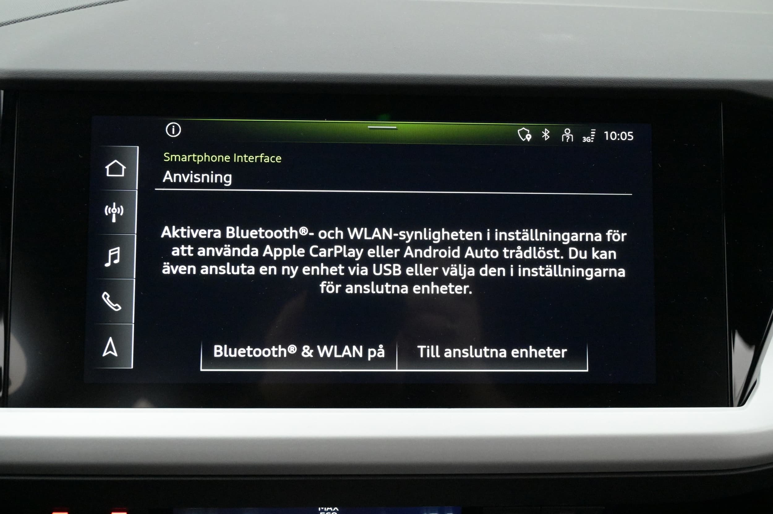 Infotainmentsystem - Apple CarPlay, Android Auto