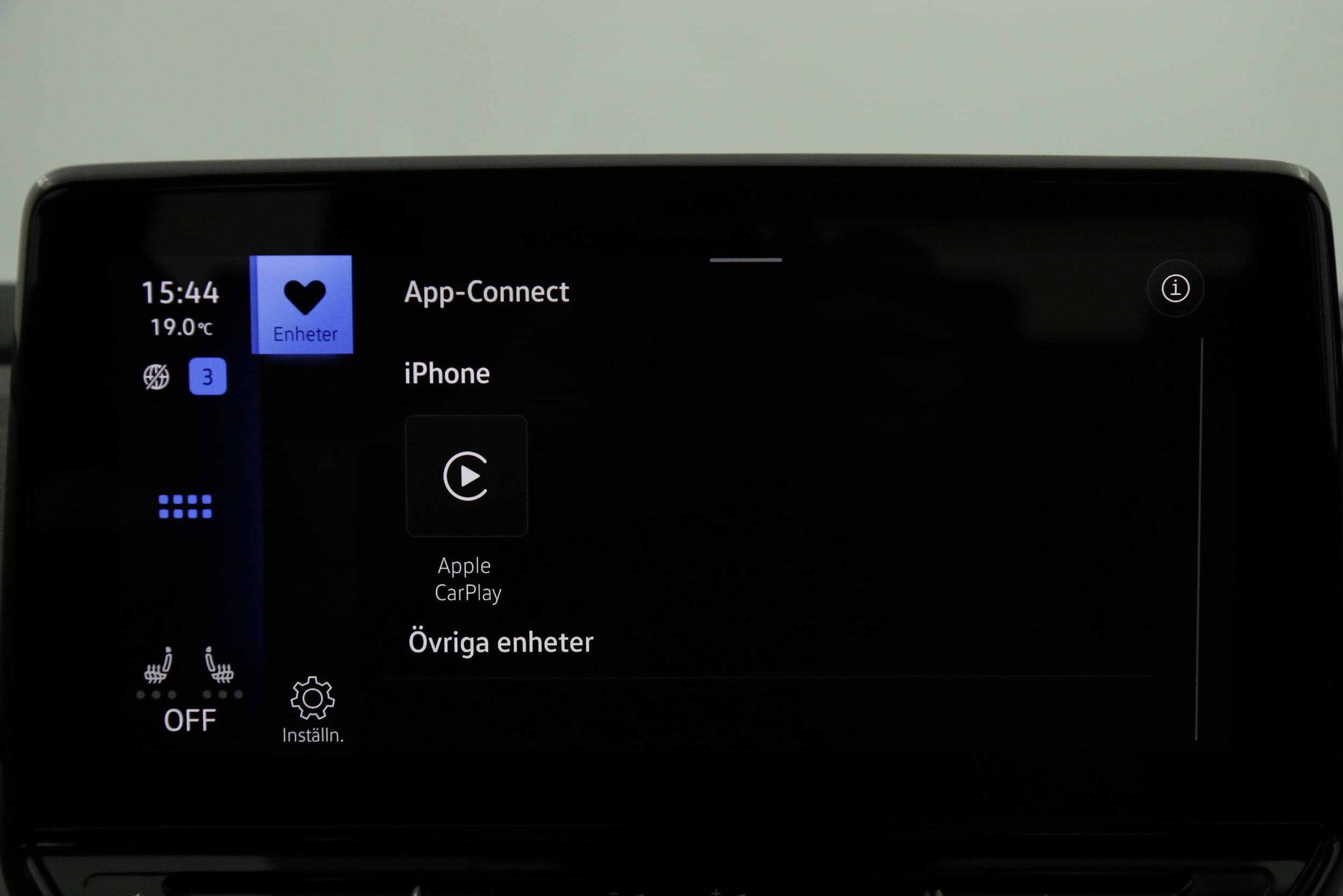 Infotainmentsystem - App-Connect | Bluetooth