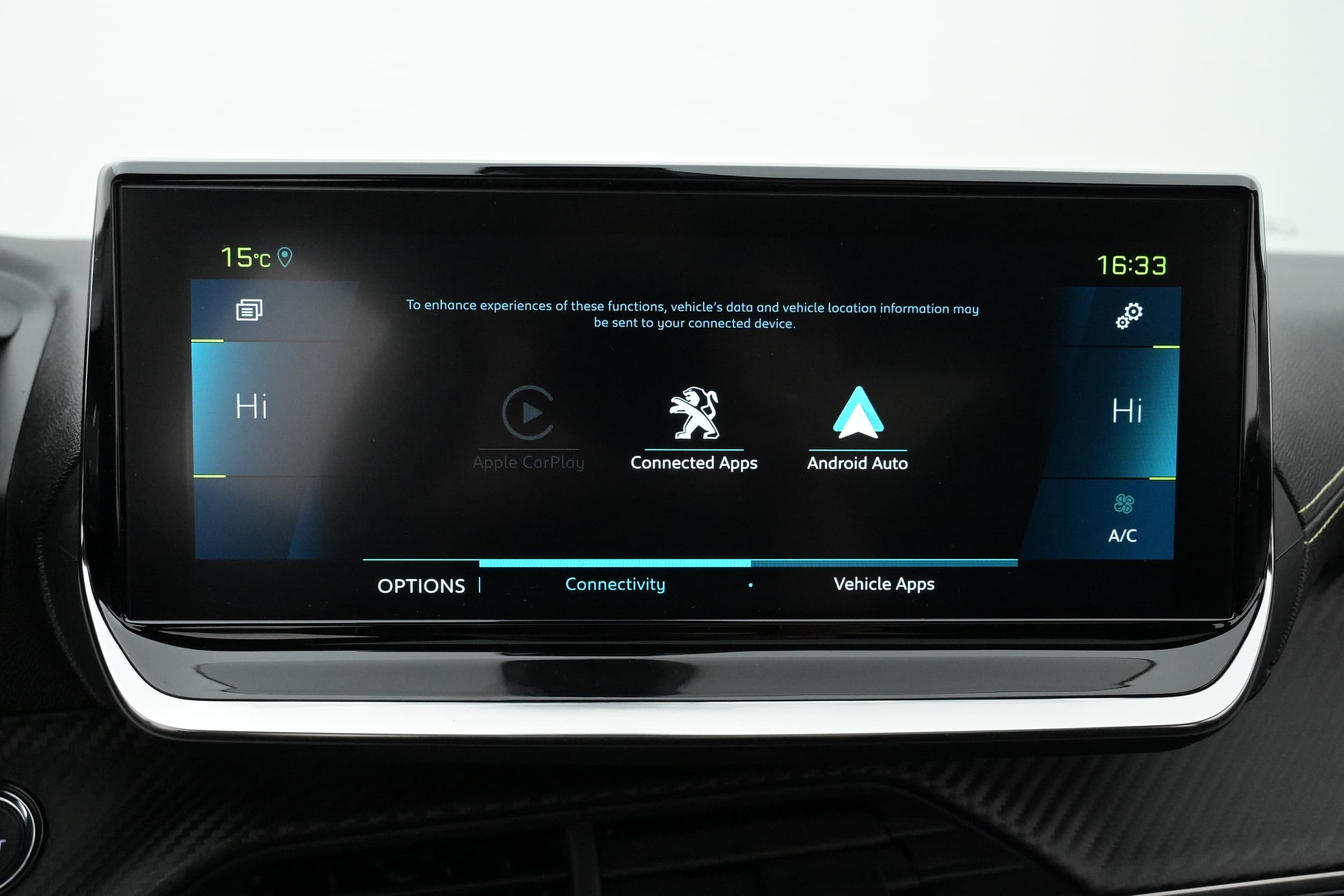 Infotainmentsystem - Apple CarPlay, Android Auto