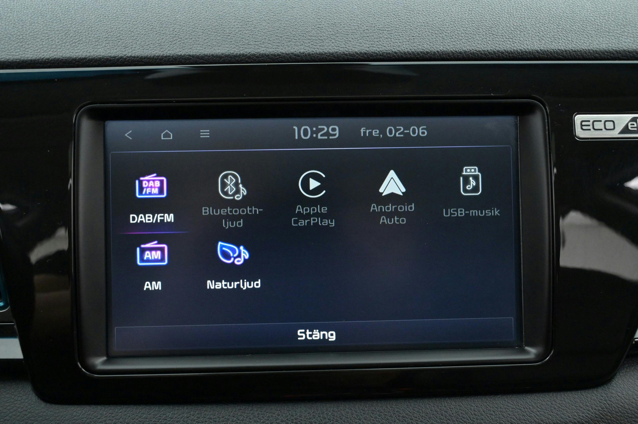 Infotainmentsystem - Apple CarPlay, Android Auto