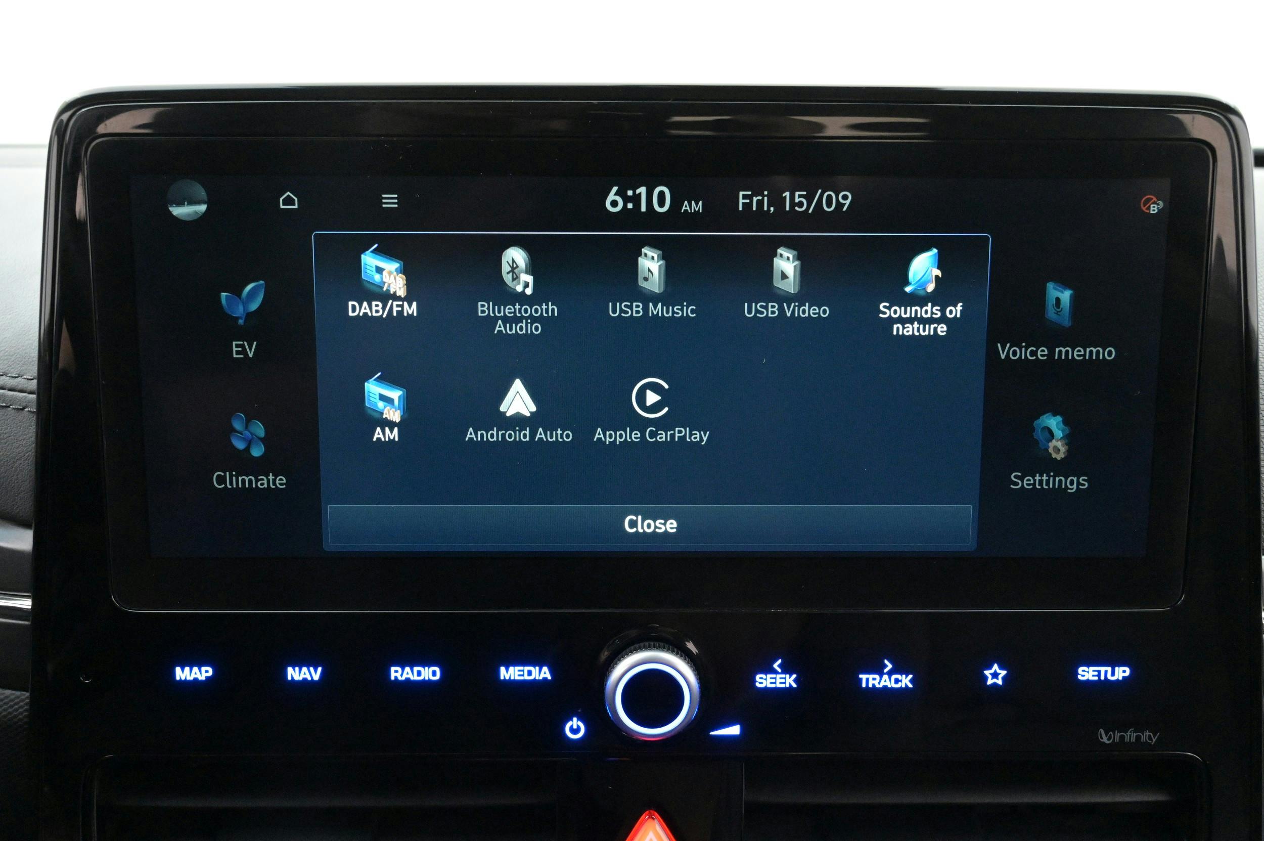 Infotainmentsystem - Android Auto, Apple CarPlay, Bluetooth