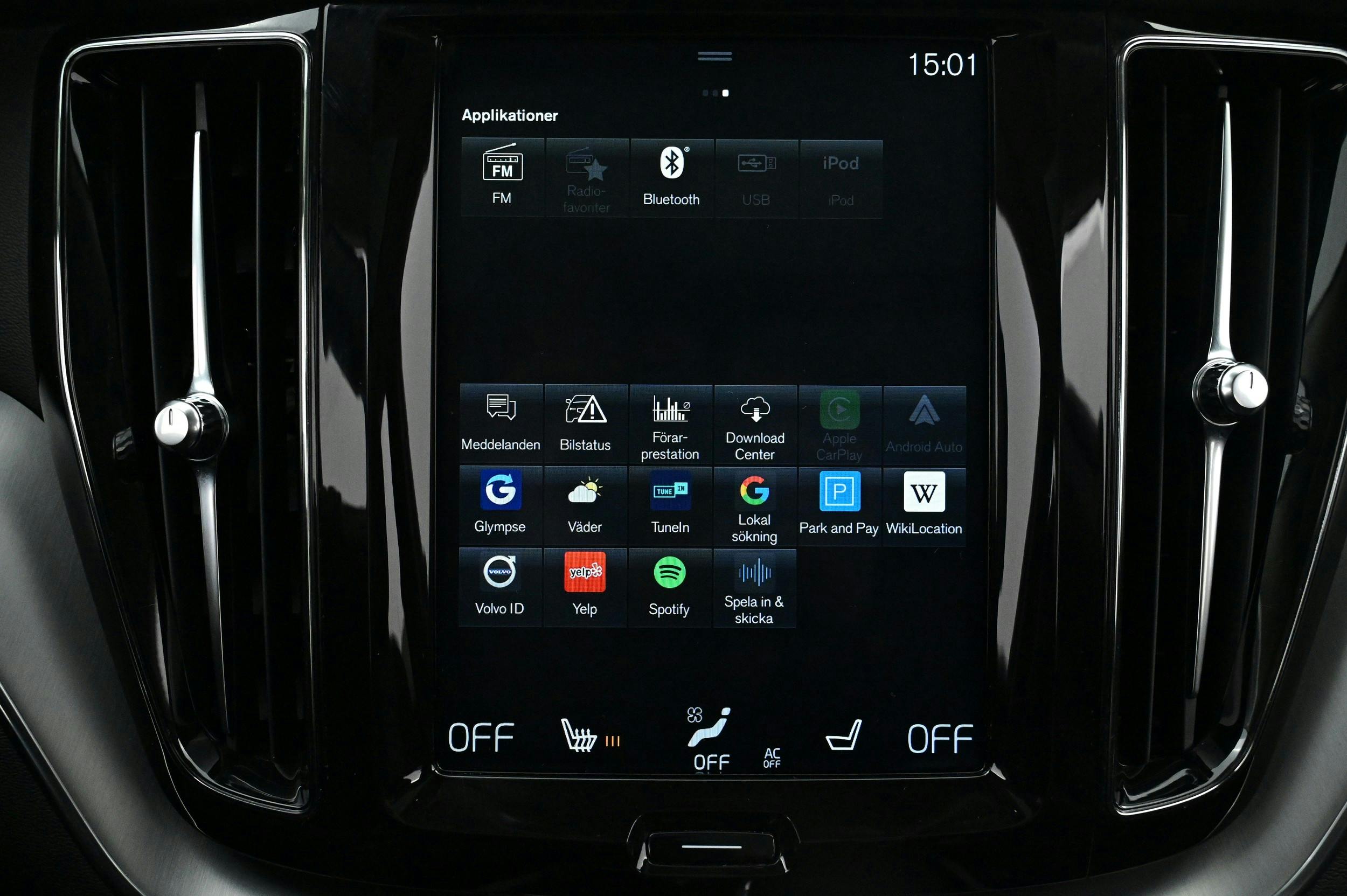 Infotainmentsystem: Android Auto, Apple CarPlay, Bluetooth