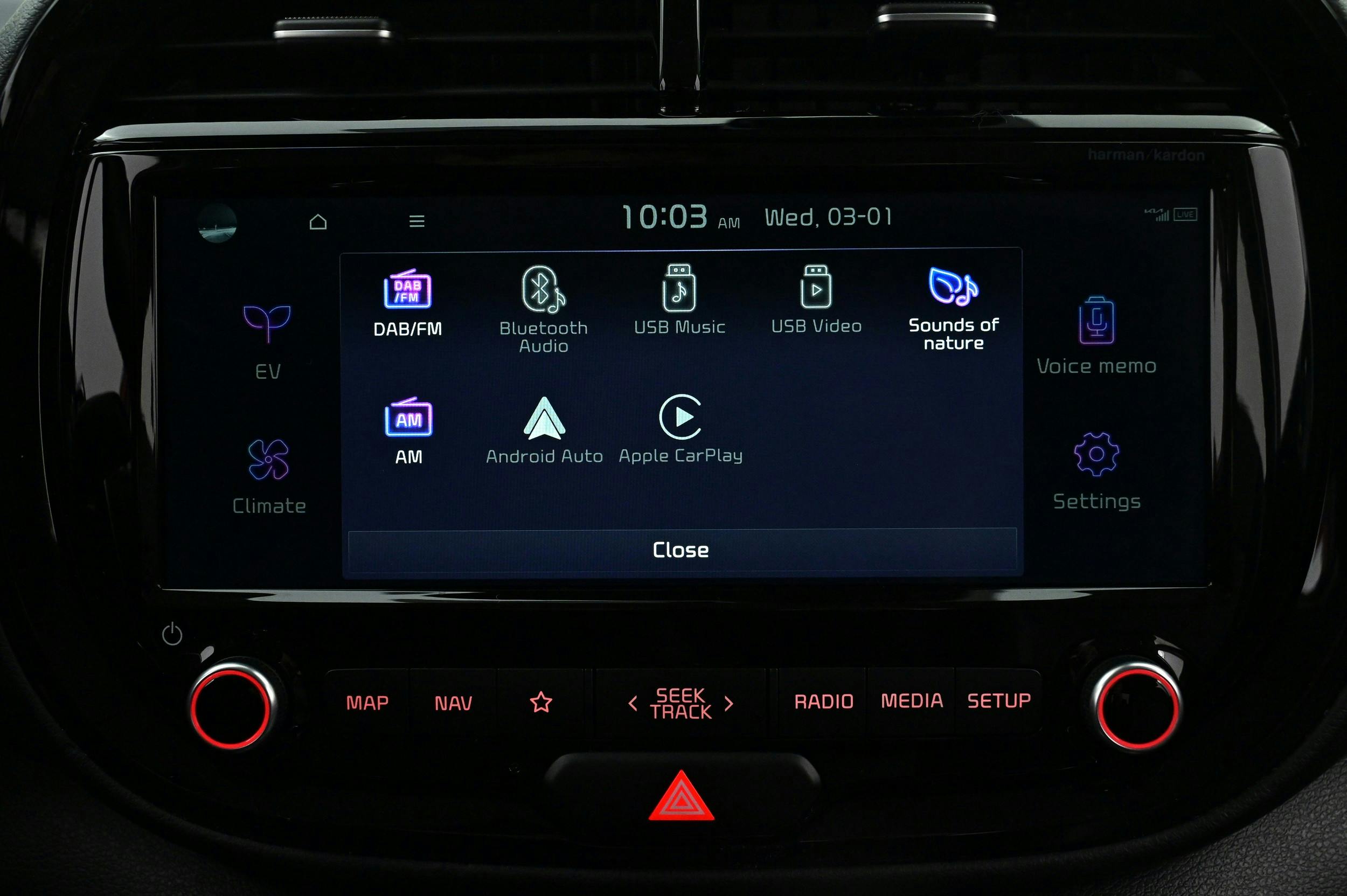Infotainmentsystem - Android Auto, Apple CarPlay