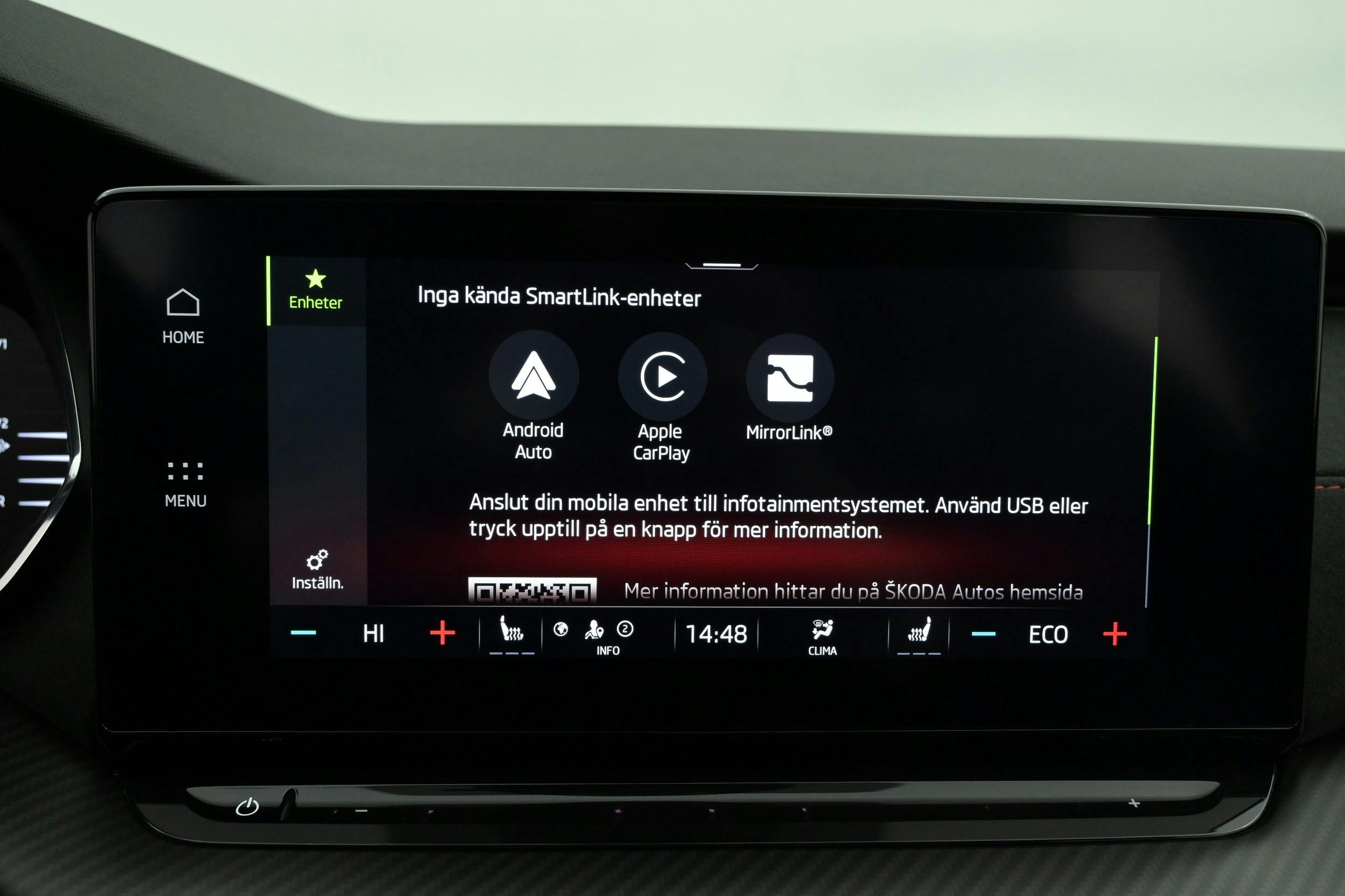 Infotainmentsystem - Android Auto, Apple CarPlay, MirrorLink