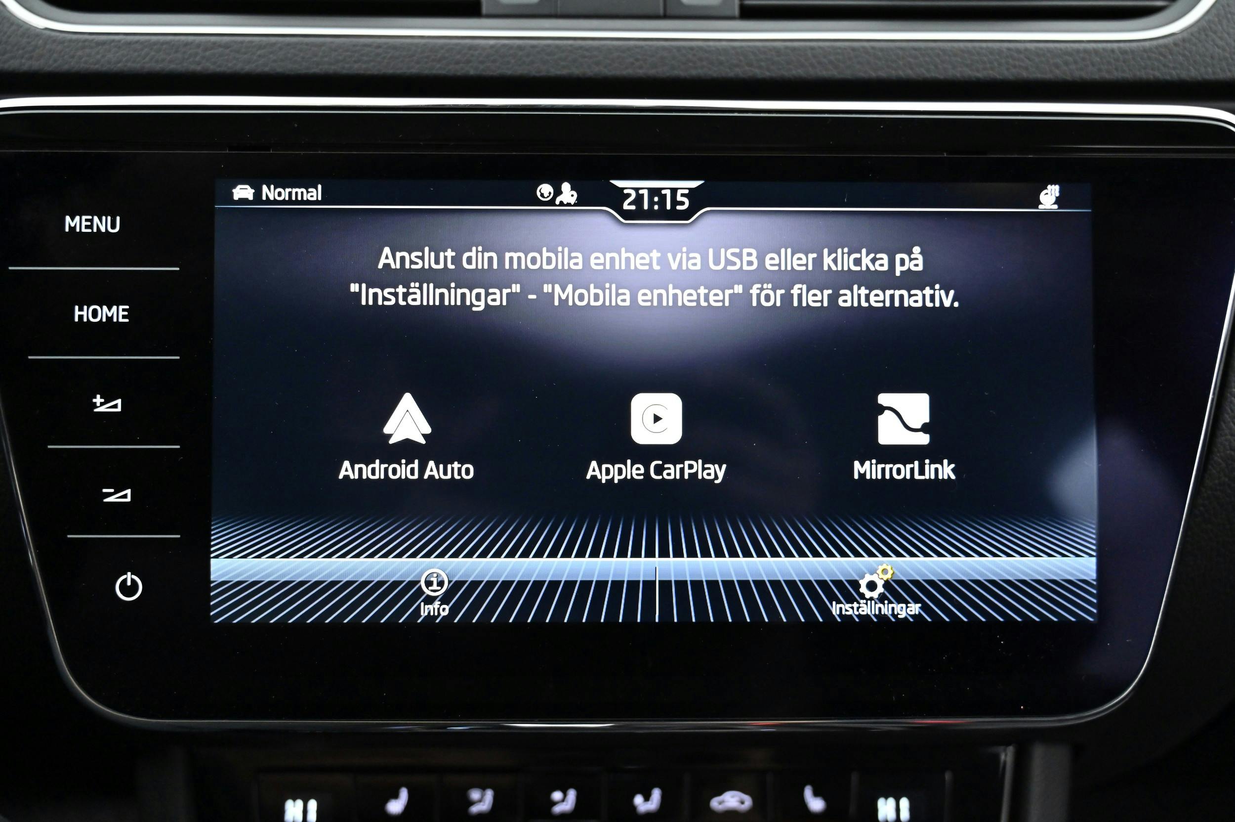 Infotainmentsystem - Apple CarPlay, Android Auto, MirrorLink